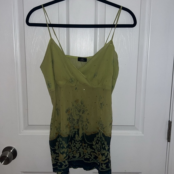 Michel Sheer Camisole With Embroidery - Picture 3 of 3